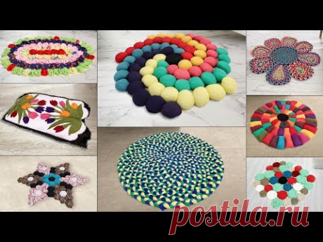 8 Beautiful Doormat Ideas !!! DIY Handmade Things !!! Old Clothes Reuse