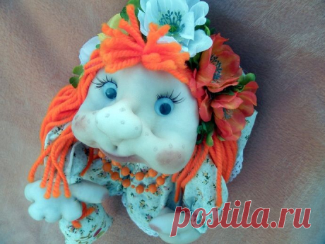 doll Maskottchen Nastya by olga on Zibbet