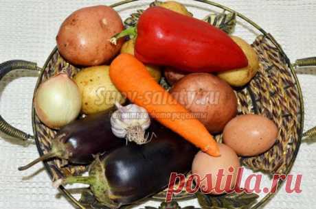 Картофельные драники с баклажанами, морковью и перцем. Рецепт с пошаговыми фото