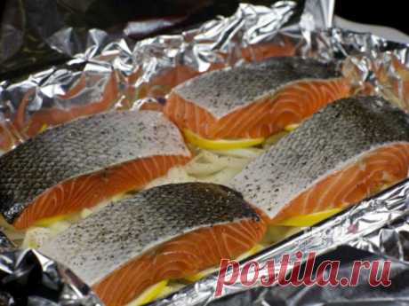 Рыбные стейки, запеченные в духовке к новому году - Советы на каждый день