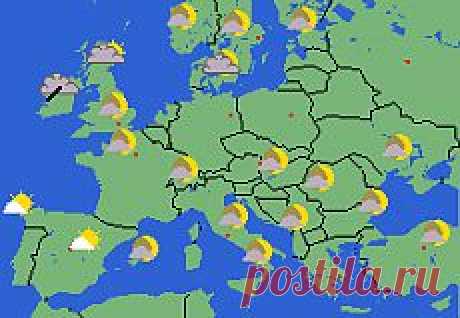 Погода Интернет - текущая погода и прогноз погоды во всем мире