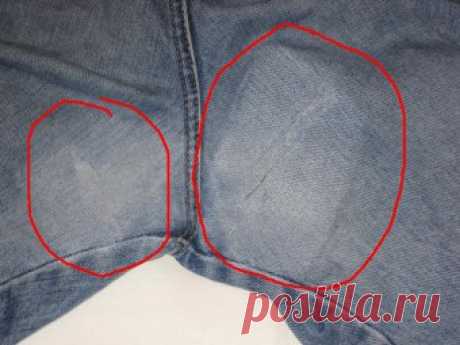 Популярные варианты, как заштопать дырку на джинсах, чтобы ее не было видно