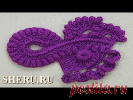 Вязание в технике фриформ Урок 27 Crochet Scrumble