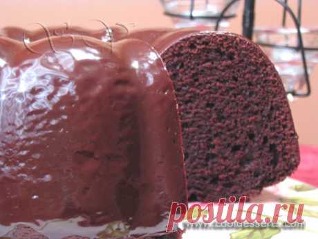 Шоколадный кекс (Chocolate Mud Cake) от Мишель