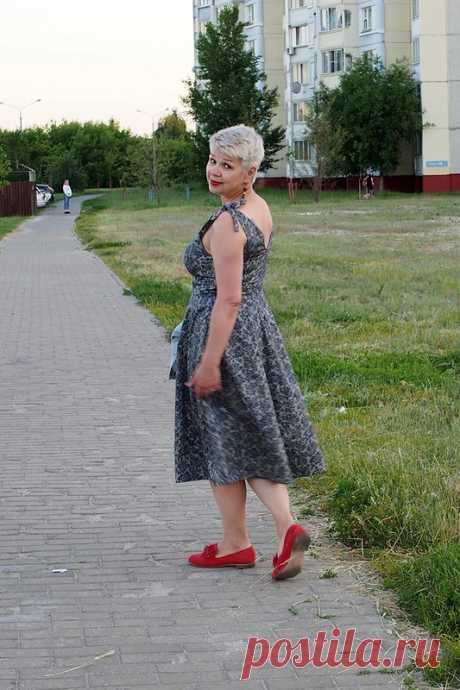Платье "Здравствуй, грусть" / лена калугина / 17.06.2021 / Фотофорум на BurdaStyle.ru