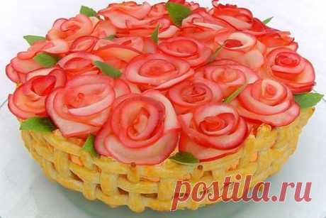 Торт «миллион алых роз» - пошаговый рецепт с фото