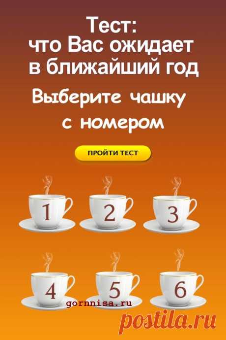 Тест прогноз: Что вас ожидает в ближайший год? — ГОРНИЦА