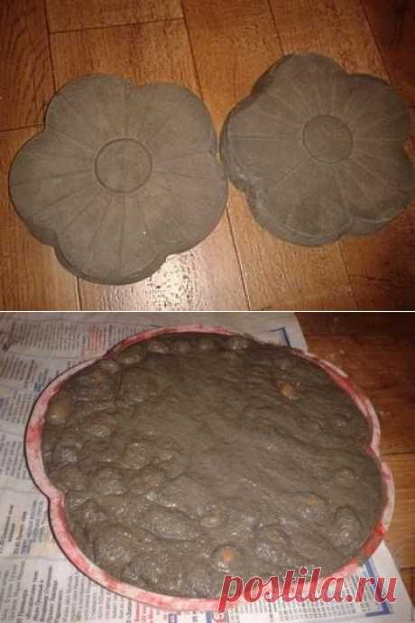 Плитки из силиконовой формы для торта - Садоводка