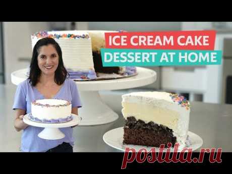 How to Make and Decorate an Ice Cream Cake at Home | Party-Pleasing Dessert | You Can Cook That