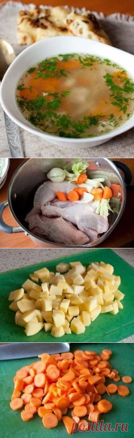 Как приготовить легкий куриный суп - рецепт, ингридиенты и фотографии