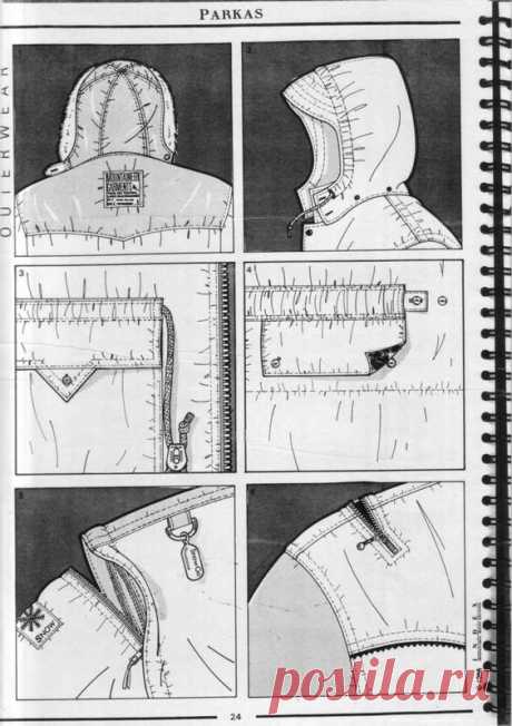 Pants Pocketing Fastened Centre Front | Technical Drawing