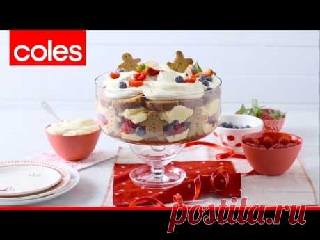 How to make gingerbread trifle