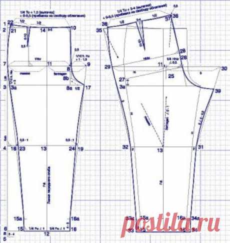 ВЫКРОЙКА БРЮК ДЛЯ «РОСКОШНЫХ» ЖЕНЩИН (Шитье и крой) — Журнал Вдохновение Рукодельницы