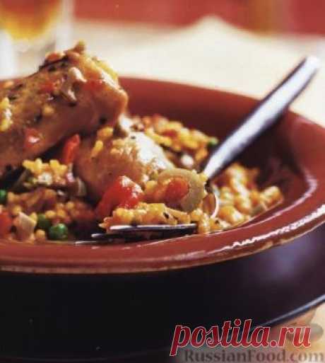 Рецепт: Арроз кон Пойо (Arroz con Pollo) на RussianFood.com