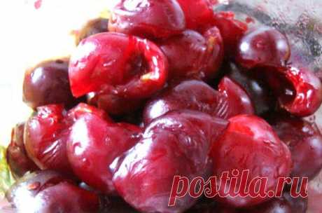Варенье из вишни без косточек пятиминутка пошаговый рецепт приготовления