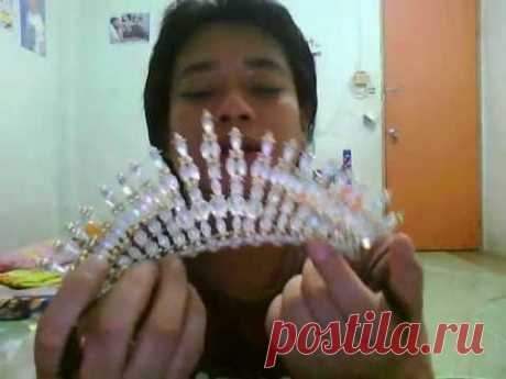 ▶ my handmade tiara's n hair acessories - YouTube