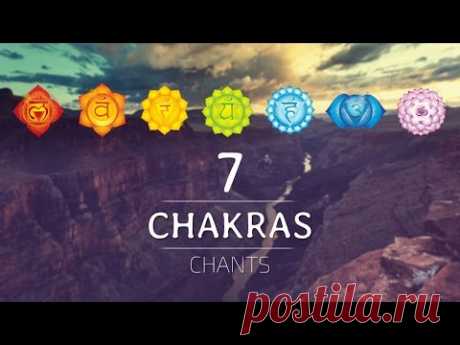 ALL 7 CHAKRAS HEALING CHANTS | Chakra Seed Mantras Meditation Music