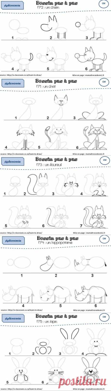 Уроки рисования - Поделки с детьми | Деткиподелки