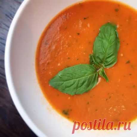Томатный суп на курином бульоне - ФотоРецепт - медиаплатформа МирТесен