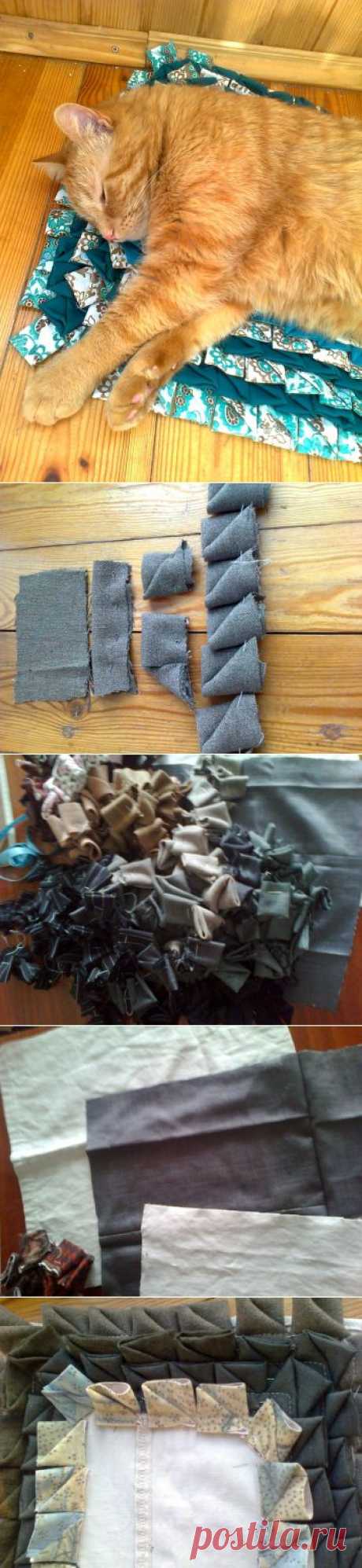 Один из способов утилизации ткани / Прочие виды рукоделия / Шитье