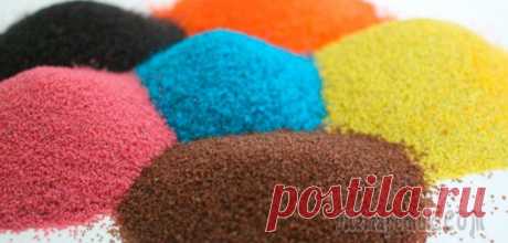 Цветной декоративный песок для творчества: как и для чего его используют? Аппликации, рисунки, роспись, картины