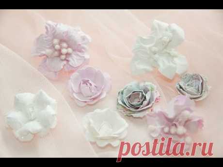 DIY Paper Flowers by Natalya Trofimova