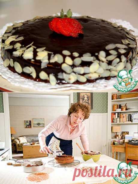 Шоколадно-миндальный торт от Джулии Чайлд - кулинарный рецепт
