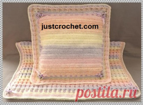 Blanket Baby crochet pattern JC131A