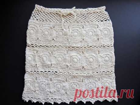 Crochet: Falda Daniela