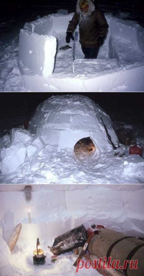 III.3: INUIT ОДЕЖДА / ЖИЛЬЕ 3. Снег Дома ~ Люди Арктики Джон Tyman