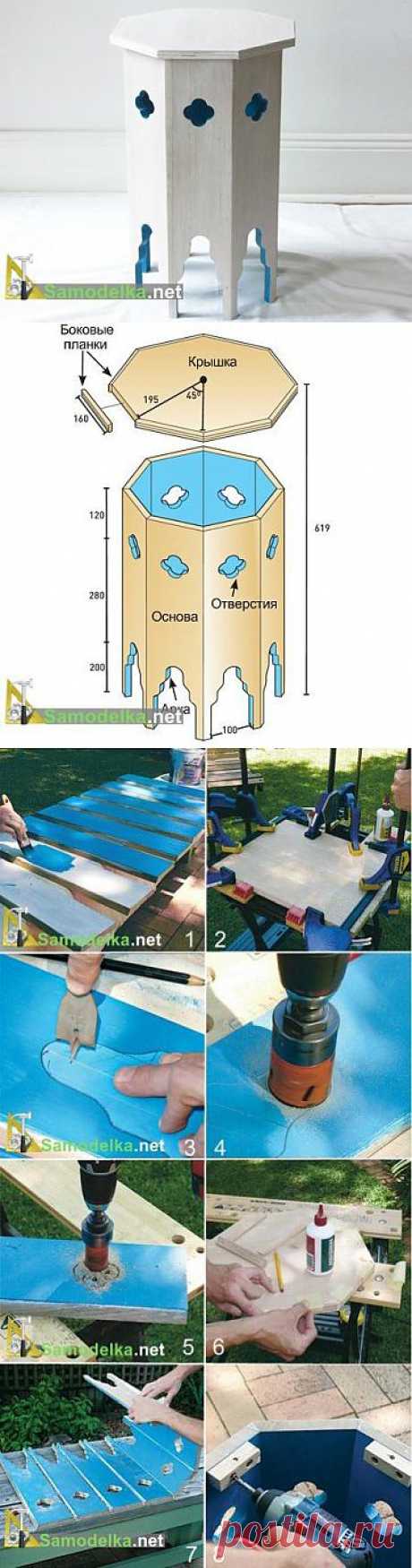 Самодельный столик в марокканском стиле | МАСТЕРА