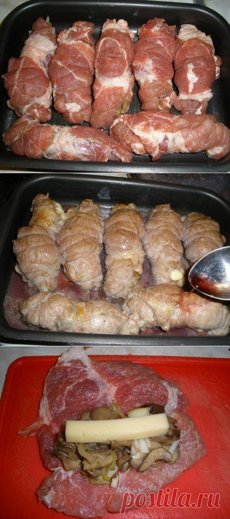 Как приготовить блюдо &quot;свиные рулеты&quot; - рецепт, ингридиенты и фотографии | sloosh
