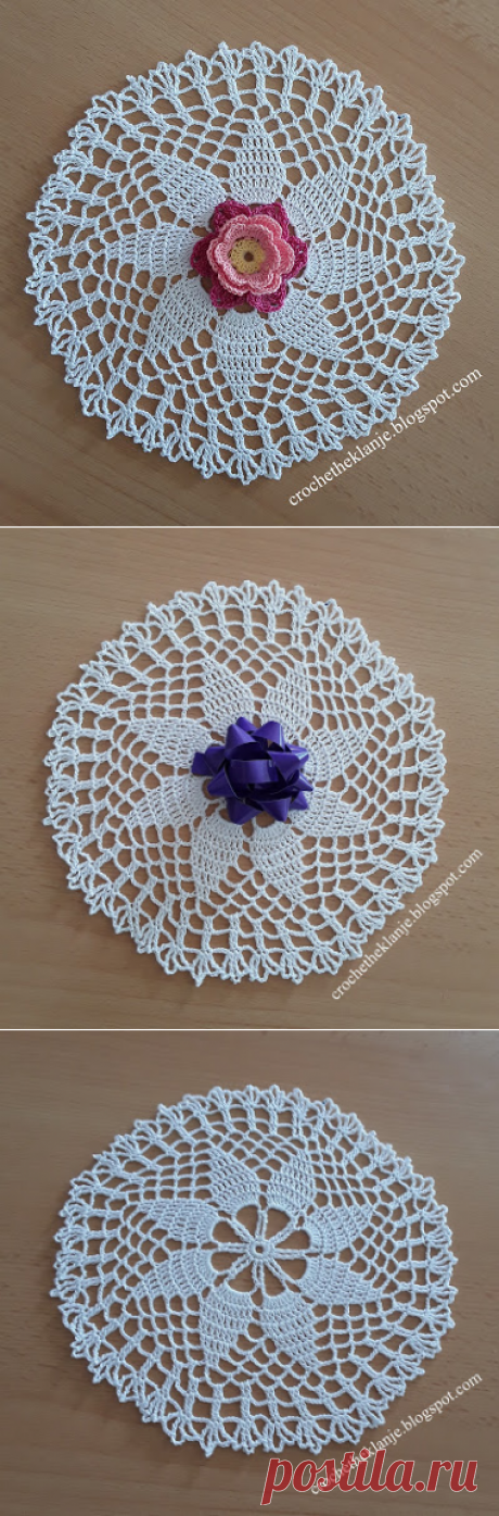 Crochet Heklanje: Moj rad 60 - Motiv 30