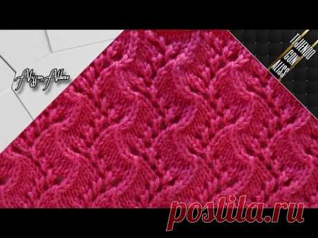 #389 - TEJIDO A DOS AGUJAS / knitting patterns / Alisson Aldave
