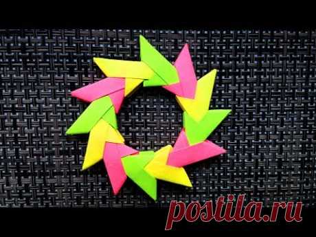 Как сделать звезду из бумаги | Оригами