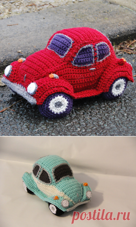 Ravelry: Hug-a-Bug, Cuddly Crocheted Car pattern by Tracy Harrison (SnuginaDub)