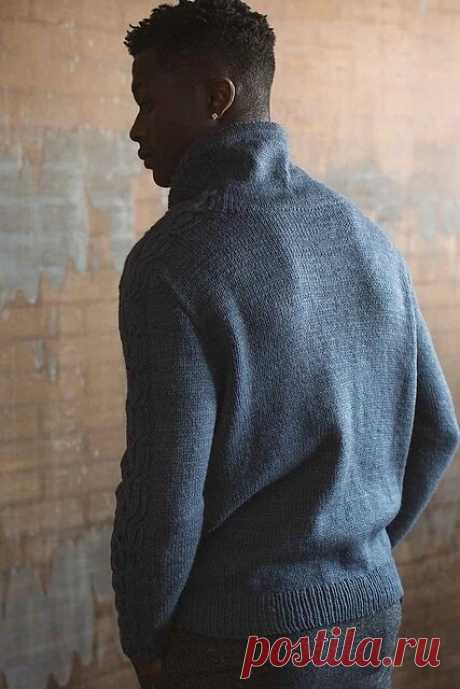 Красивый мужской пуловер | Ksivaknit | Дзен