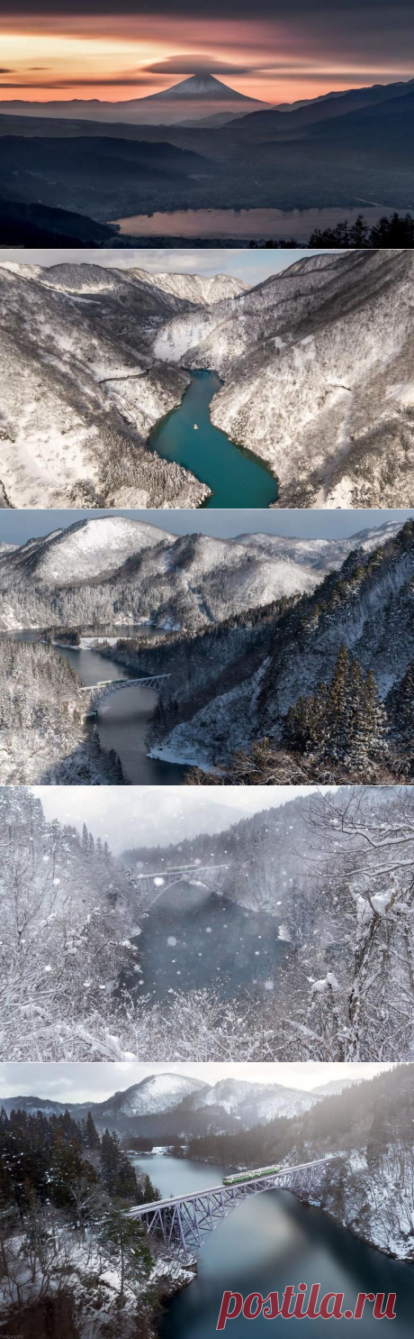Снежная сказка: невероятно красивая зима в Японии