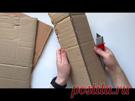 DIY How to make an amazing box | Craft idea from cardboard and paper