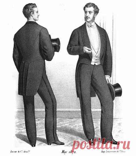 Мужская одежда конец 19 века