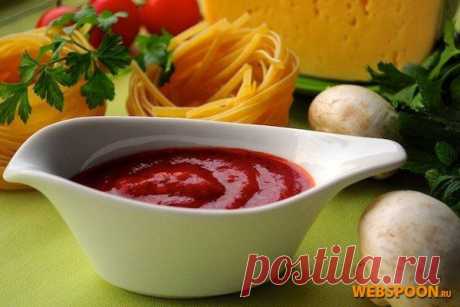 Томатный соус с итальянскими травами | Рецепт томатного соуса с фото на Webspoon.ru