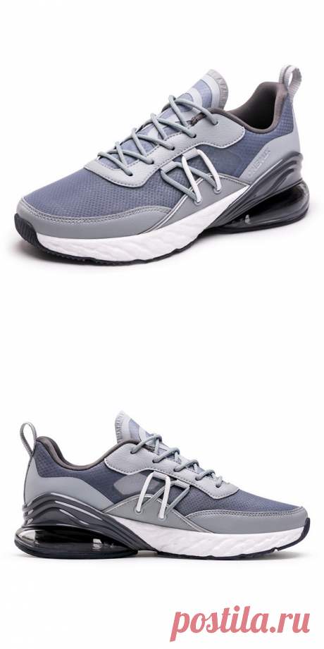 Blue/Gray Athletic Shoes ONEMIX Men's Outdoor Sneakers