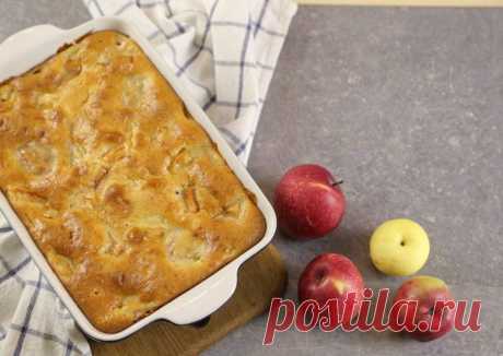 Пирог с яблоками и со сметаной Автор рецепта Юлия Шевчук - Cookpad