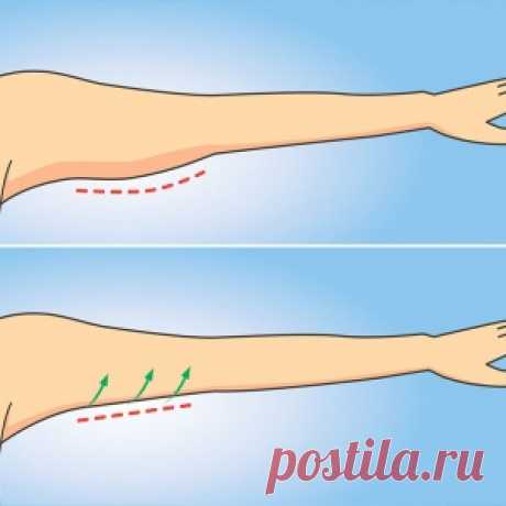 От дряблой кожи на руках: 1 неделя по 1 минуте - МирТесен