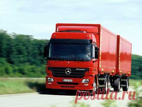 Картинка Truck Mercedes Benz Actros / Грузовик Мерседес Бенц Актрос » Грузовики » Автомобили » Картинки 24 - скачать картинки бесплатно