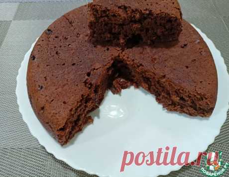 Постный шоколадный кекс – кулинарный рецепт