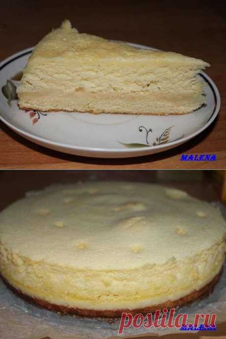 Торт-суфле сливочно-сырный.