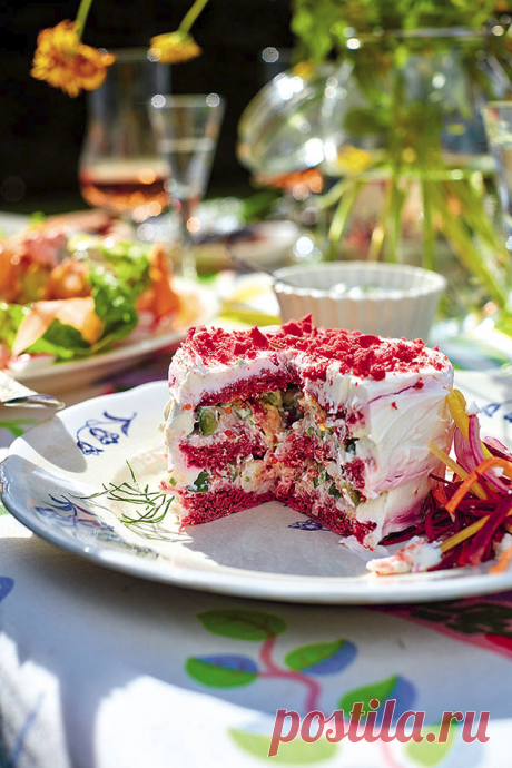 Самый прикольный новогодний салат-пирожное. | DiDinfo | Яндекс Дзен