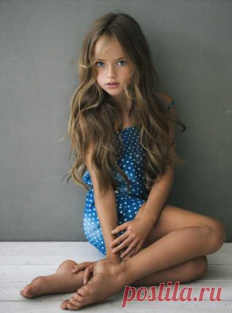 Девятилетнюю россиянку признали самой красивой девочкой в мире // KP.RU