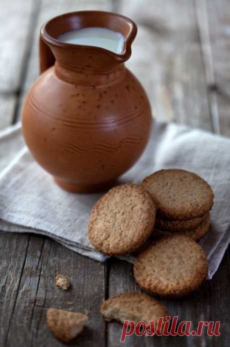 Домашнее овсяное печенье почти по ГОСТу| Purpurno - Кулинарные рецепты от Пражанки